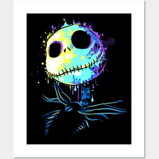 Colorful Skeleton Posters and Art